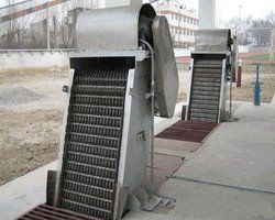 回轉(zhuǎn)式格柵清污機(jī)污水處理裝置