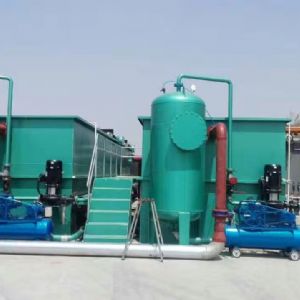  工業(yè)污水處理設備渦凹氣浮設備懸浮物去除裝置設備特點：